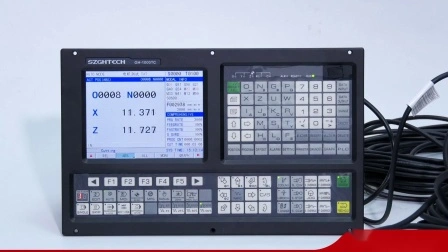 安価な絶対 3 軸 CNC 旋盤コントローラ類似のファナック CNC コントローラ旋盤システム (ATC 機能付き)